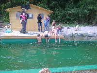 Schwimmteich in St Julian02 Schwimmteichfolie  Schwimmteich  Folie