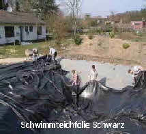 Schwimmteich bau